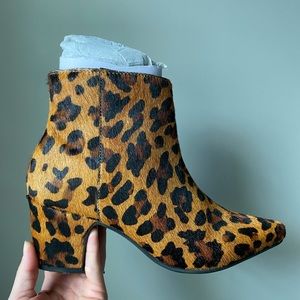 Rag & Co leopard booties